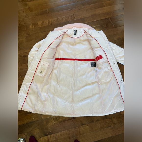 Y exchange Down Feathers Light Baby pink jacket women’s S - Picture 10 of 16